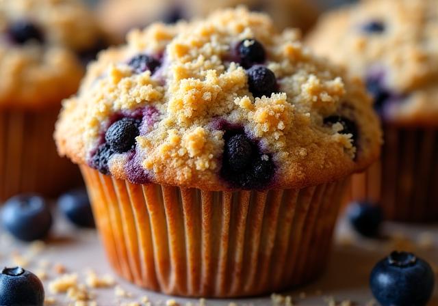 Blueberry Streusel Muffin