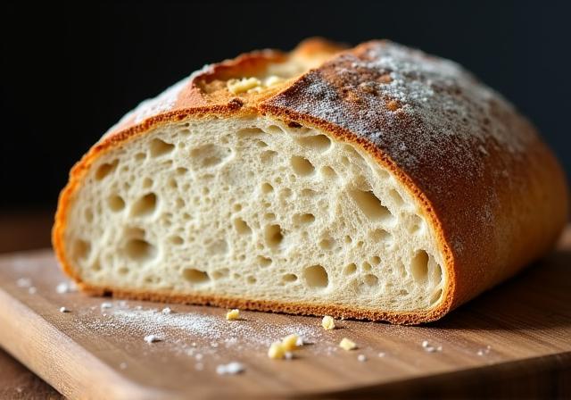 Artisan sourdough loaf